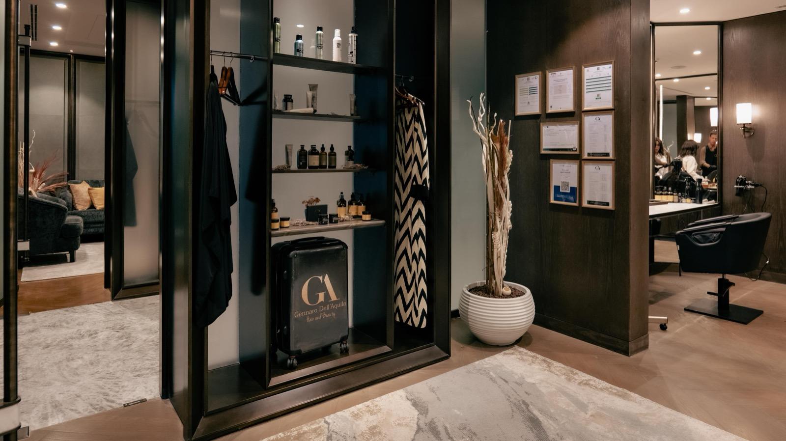 Styling stations with Arabian-inspired design elements